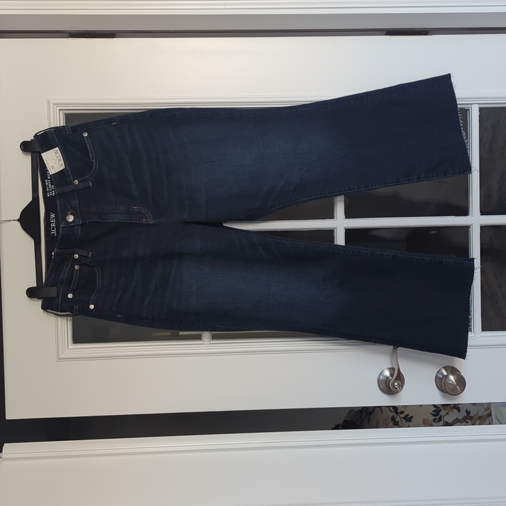 J.crew size 32  curvy kick out jeans